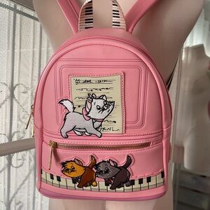 Disney Loungefly Pink Aristocats Backpack